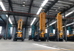 소형 디젤 유압 휠 크롤러 물 우물 시추공 드릴링 장비 Artesian 100m 드릴링 시추공 드릴링 머신 - Product Image 3