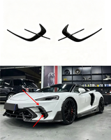 Ailerons avant en fibre de carbone sèche style DW pour kits carrosserie McLaren GT, prix de gros, haute qualité