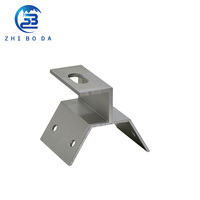 Accessoires solaires, fixation en aluminium pour panneaux photovoltaïques ZhiBoDa, fixation en aluminium pour module solaire, pour structure de support solaire