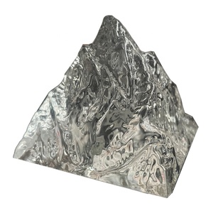 Cristal pulido montaña pirámide volcán Snowberg Torre vidrio para Decoración de mesa y regalo - Product Image 1