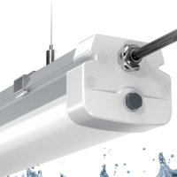 Haute Qualité Tout En Aluminium Cadre Led Lumière Ip65 Ik08 Étanche 600mm Suspendu Led Tri-Proof Lumière pour Atelier Usine