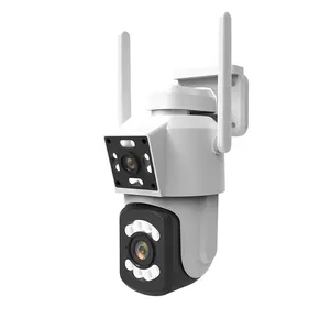 Faceacam nhà máy mới bán buôn ngoài trời Wifi dual-ống Kính PTZ camera an ninh cho nhà vườn sân CCTV Camera