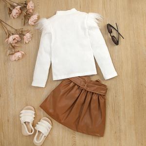 Nouvelle conception, ensembles de vêtements pour bébé fille personnalisés, de 1 à 5 ans, printemps <span class=keywords><strong>2023</strong></span> - Product Image 2