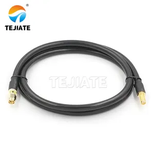 SMA-J/N-J/K semua tembaga SYV50-5 RF kabel ekstensi transfer kehilangan rendah lmr400 10d-fb rj59 kabel koaksial rf