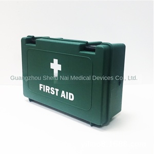 Caja <span class=keywords><strong>de</strong></span> plástico PP montada en la <span class=keywords><strong>pared</strong></span> <span class=keywords><strong>de</strong></span> alta resistencia, diseño impermeable certificado CE, 13,5x19,5x5,5 cm, botiquín <span class=keywords><strong>de</strong></span> primeros auxilios para lugares públicos domésticos - Product Image 3