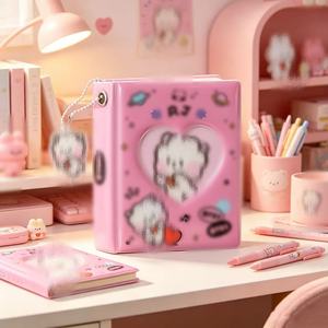 BIT 21 Mini Album <span class=keywords><strong>de</strong></span> Photocartes Kpop, Album Mini Cœur Creux pour Cartes Photo, Livre <span class=keywords><strong>de</strong></span> Collection d'Idoles Bangtan Boys, Souvenir pour Fans - Product Image 3