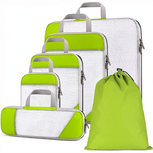 Cubos de Compresión para Empacar, Accesorios de Viaje, Organizadores de Equipaje Expandibles - Product Image 1
