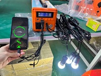 Handy-Handy halterst änder mit Bluetooth und einem Outdoor-Sonnensystem zum Laden des Small System Kits 500w off Grid