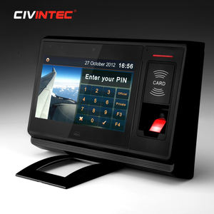 CIVINTEC 7 Inch Touch Screen LINUX Networked Time Attendance Machine Fingerprint WiFi GSM SIM Access Control - Product Image 2