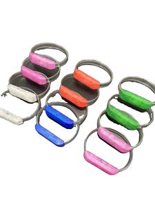 声控 LED 腕带和发光手环 2 个 LED 灯闪烁 ABS+硅胶 成人尺寸运动腕带，适合派对用品 - Product Image 6