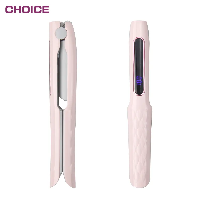 Custom Ceramic Straightener Professional Salon Hair Iron Styling Tool PTC Heater Mini Hair Straightener