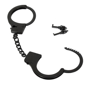 SM Sex Toys: Manette in Acciaio Inossidabile Argento, Oro Rosa e Nero, Bracciale in Lega per Coppie - Gioco <span class=keywords><strong>di</strong></span> Discipline Sessuale - Product Image 4