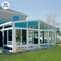 Salle de soleil quatre saisons, de haute qualité, en aluminium, étanche