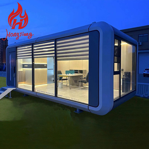Cabaña Apple Capsule de 20 pies con Terraza, Bar, Dormitorio, <span class=keywords><strong>Baño</strong></span>, Modular, Prefabricada, Casa Contenedor - Product Image 2