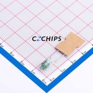 Inductor de Anillo de Color / Inductor de Orificio Pasante ZEAL0508-102K-LSKJ, Orificio Pasante, D5xL8mm 1mH 10% 13Ohm - Product Image 1