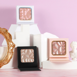 Paleta de Iluminador en Polvo Prensado OEM, 8 Tonos, Iluminador y Bronceador para Rostro y Cuerpo, Maquillaje Personalizado con Efecto Luminoso - Product Image 4