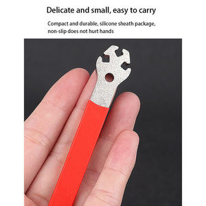 <span class=keywords><strong>Clé</strong></span> à rayons de vélo, outil de réglage de jante de VTT pour le redressage de roues, correction de capuchons de rayons, outil manuel de réparation - Product Image 3