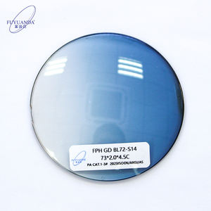 Fuyuanda Lunettes de soleil mode unisexe Lentilles dégradées photochromiques Bloc bleu Plusieurs couleurs-Noir Blanc Or Rouge Jaune Café PC - Product Image 2