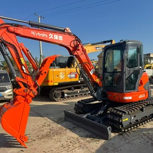 รถขุดขนาดเล็ก EPA CE มือสอง ยี่ห้อ <span class=keywords><strong>Kubota</strong></span> รุ่น U55 น้ำหนัก 5 ตัน ปั๊มไฮดรอลิก U35 U55-4 ความจุบุ้งกี๋ 0.18 ลูกบาศก์เมตร ปี 2022 ขาย - Product Image 1