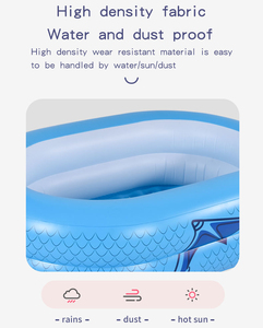 Dragon's nuovo all'aperto per bambini piscina gonfiabile per bambini di plastica giocattolo vasche per divertenti giochi in piscina - Product Image 4