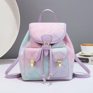 Mochilas Escolares de Viaje para Mujer en Oferta, Mochilas Casuales de Cuero PU - Product Image 4