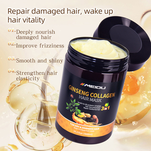 มาส์กผมคอลลาเจนโสมคุณภาพสูง 1000 มล. 3 in 1 ซ่อมแซมและบำรุงผมเสีย - Product Image 3