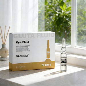 Sérum à l'acide hyaluronique, peptides de glutathion, hydratant, réparateur, éclaircissant le teint autour des yeux, marque privée OEM - Product Image 3