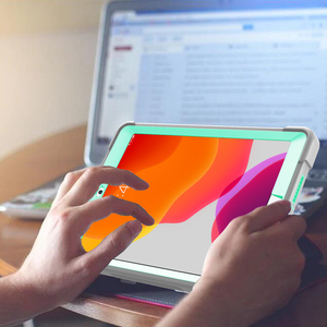 Bán buôn cho Apple trường hợp máy tính bảng kinh doanh 3 trong 1 Silicone Tablet bao gồm trường hợp cho 10.2 inch trẻ em gồ ghề bảo vệ Bìa trường hợp - Product Image 4