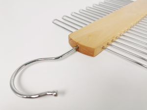 Bán buôn mua đa chức năng tiết kiệm không gian bằng gỗ Tie <span class=keywords><strong>Hanger</strong></span> cho lưu trữ của men's thắt lưng và các mối quan hệ - Product Image 3