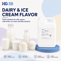 Arôme alimentaire liquide concentré de qualité supérieure pour produits laitiers et crèmes glacées, saveur vanille, saveur lait, saveur produits laitiers, saveur crème glacée