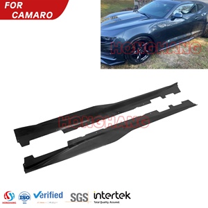 Chaoshenghang Auto Side Skirt Factory fournit directement des jupes latérales pour <span class=keywords><strong>Dodge</strong></span> Charger <span class=keywords><strong>SRT</strong></span> 2015-2020 en fibre de carbone. - Product Image 4