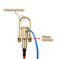Kabel Sensor Suhu Stainless Steel Dallas 18B20 Anti Lembab Anti Jamur untuk Pemantauan Jarak Jauh Penyimpanan Biji-bijian