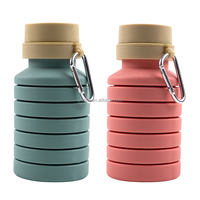 Bouteille d'eau pliable en silicone CHINFAI, brevetée, réutilisable, portable, pour le sport, la gym, les voyages