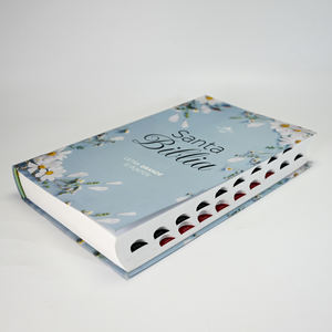 Biblia Sagrada Personalizada, Versión King James, Libro Bíblico Cristiano Religioso con Pestañas y Separadores - Product Image 1