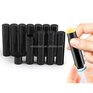 Sản xuất bán buôn tùy chỉnh 5g vòng màu đen trắng Chap Stick ống cho Lip Balm/Lip Gloss bao bì - Product Image 4