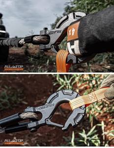 ALL-TOP 3/8in 16Ton 35500Lbs Gancho de cabrestante de aleación de aluminio para cuerdas de cable - Product Image 3