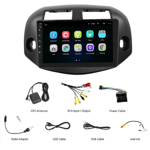 <span class=keywords><strong>Autoradio</strong></span> Android pour Toyota RAV4 2006 2007 2008 2009 2010 2011 2012 Navigation <span class=keywords><strong>GPS</strong></span> Commande vocale Écran tactile Lecteur MP5 Stéréo - Product Image 3