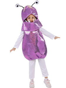 Costume d'Halloween Boo Deluxe de haute qualité de <span class=keywords><strong>Monster</strong></span> Inc. pour les tout-petits, les enfants, les costumes unisexes, les robes, le haut - Product Image 5