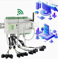 Compteurs électriques multi-circuits triphasés Acrel ADW210 Series 4 canaux avec installation facile et CT externes
