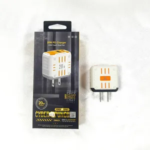 Cable tipo C A Adaptador de carga rápida de PD 20W cargador de energía de carga de alta velocidad para teléfono móvil para iPhone 11 12 13 14 PRO MAX