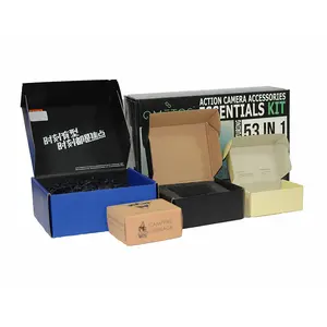 Factory price new special design matte laminated corrugated plastic box carton