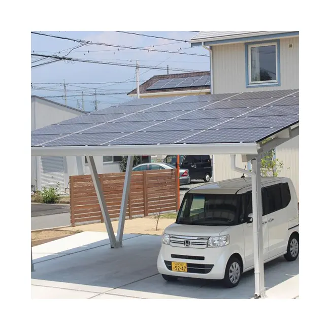 2023 Kosten günstige LED-Park beleuchtung Montage halterung Solar panel tragbarer Auto Solarpark