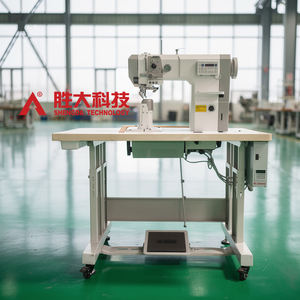 Machine à coudre industrielle à bras articulé SHENGDA, informatisée, haute vitesse, à <span class=keywords><strong>aiguille</strong></span> simple ou double, <span class=keywords><strong>pour</strong></span> la confection de chaussures en <span class=keywords><strong>cuir</strong></span> – Prix compétitif - Product Image 1