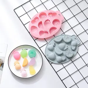 Оптовая продажа креативных 3D в форме фрукта DIY конфетный торт Сезон: Осень силиконовые формы для выпечки