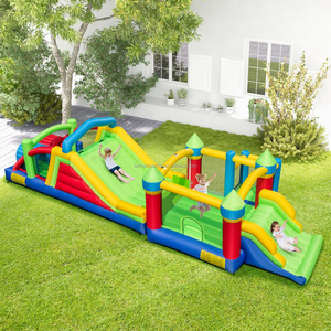 <span class=keywords><strong>Castillo</strong></span> Inflable con Obstáculos, <span class=keywords><strong>Castillo</strong></span> <span class=keywords><strong>Hinchable</strong></span> Seccional Enorme para Niños, Casa de Juegos <span class=keywords><strong>Interior</strong></span> y Exterior, Regalo de Cumpleaños - Product Image 2