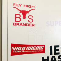 Autocollants de décoration de voiture personnalisés avec logo découpé, résistants aux UV et imperméables, pour activités de plein air