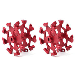 Roue en aluminium OEM en alliage de titane anodisé pièces de CNC de précision pièces de Gong entretoise d'arbre de rotor de <span class=keywords><strong>broche</strong></span> de moteur - Product Image 3