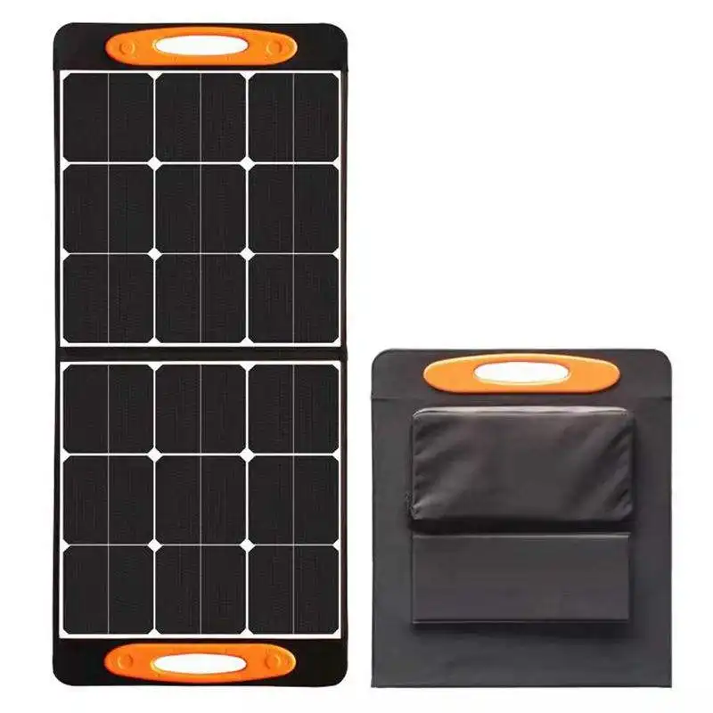 USB çıkışı ile 100W güneş pil şarj cihazı, 240/300/500/1000/1500W taşınabilir katlanabilir güneş panelleri için uygun