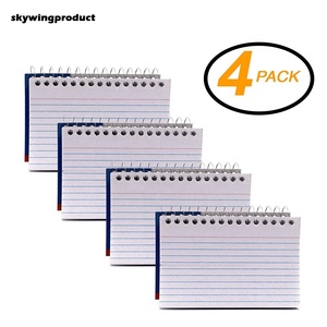 Skywingproduct tái chế Trắng Cai Trị nghiên cứu chỉ số thẻ bán buôn khuyến mại giá xoắn ốc ràng buộc đục cạnh nộp hồ sơ - Product Image 2