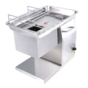 Coupe-viande commerciale, trancheuse à viande, 200 kg/h, machine à découper les cubes de viande